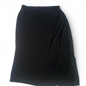 Gap Women's Slinki Midi Black Skirt
